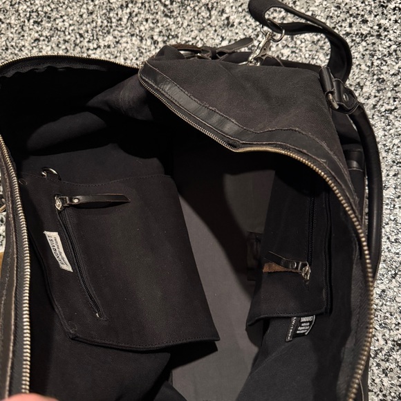 SANDQVIST weekender bag - canvas and leather - Picture 7 of 7